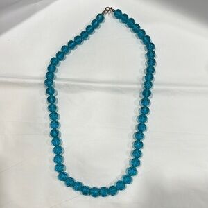 COSTUME Jewelry Turquoise Beaded Necklace